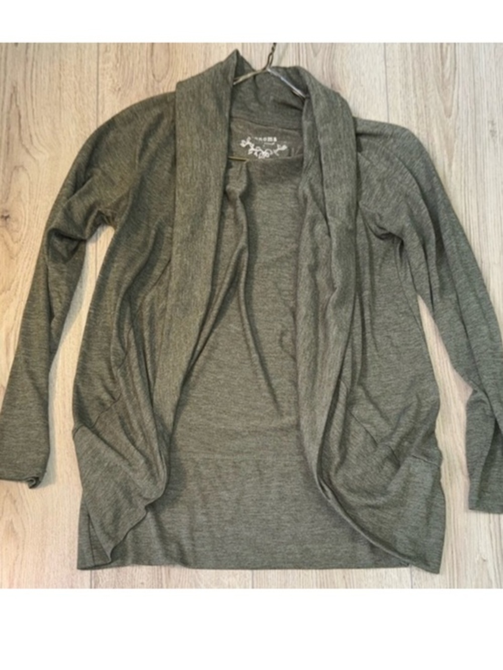 Sonoma green cardigan long sleeve shirt top